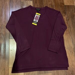 Banana Republic purple shirt